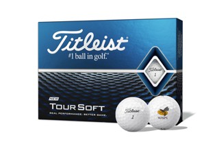 Titleist Tour Soft with WRFC golf balls