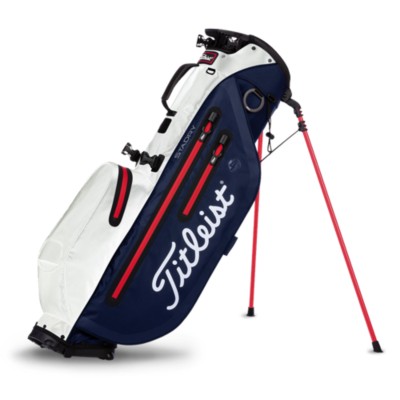 titleist golf bag red white blue