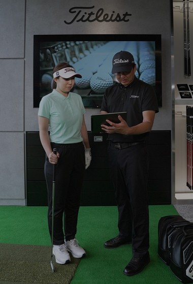 ゴルフボール フィッティング