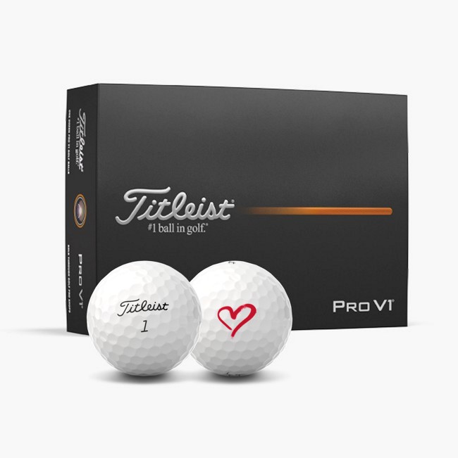 Titleist Golf Balls with Personalization Text
