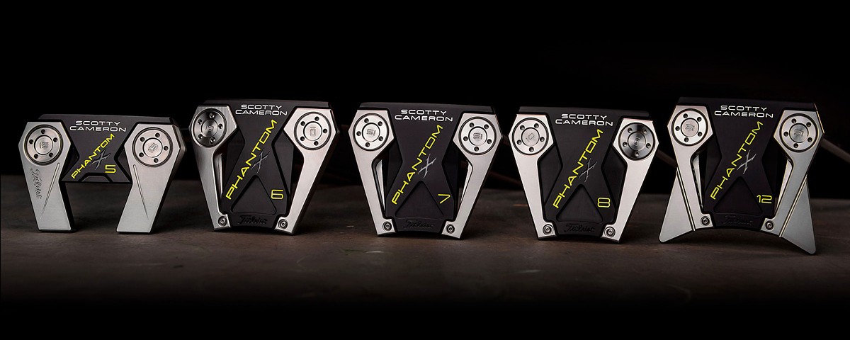 Scotty Cameron Phantom X putter lineup
