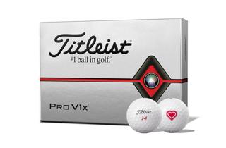 Shop Valentines Day Golf Balls Personalised Golf Balls Titleist